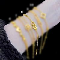ราคา สร้อยข้อมือทอง 24K สร้อยข้อมือแฟชั่น พร้อมส่ง (19024173211)