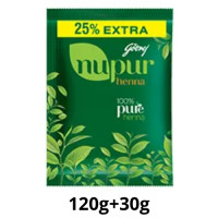 ราคา Godrej Nupur Henna 100 natural ผงเฮนน่า ผงย้อมผม เฮนน่าตามร่างกาย เฮนน่า ธรรมชาติ มี 3ขนาด 65 กรัม 150 กรัม 500กรัม (18863356003)