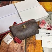 ราคา กระเป๋าคล้องมือโค้ช 2 ซิป กระเป๋าสตางค์โค้ช กระเป๋าคล้องแขน คล้องมือ ขนาด 6 5 นิ้ว (6030878228)