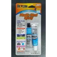 ราคา Devcon Plastic Steel Epoxy กาวอีพ็อกซี่ชนิด Putty แบบ 2 ส่วน รุ่น S 5 ขนาด 56 8g Made in U S A (7823997993)