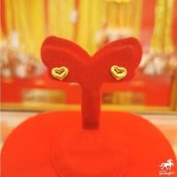 ราคา ต่างหูทองคำ 0 6 กรัม รวมลายหัวใจ ทองคำแท้ 96 5 มีใบรับประกัน ขายได้ จำนำได้ มีใบรับประกัน (15506736227)