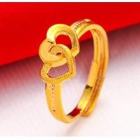 ราคา แหวนทอง ประดับพลอย โกเมน สไตล์เกาหลี แหวนผู้หญิง ปรับไซส์ได้ แหวน Garnet Gold Ring แหวนพลอยโกเมน (21242686149)
