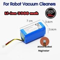 ราคา แบตเตอรี่สำหรับหุ่นยนต์ดูดฝุ่น และเครื่องดูดฝุ่นอัตโนมัติ MisterRobotNavigator 14 8V รุ่นอัพเกรด (20730218708)