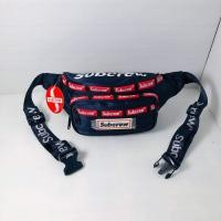 ราคา กระเป่าสะพายข้างและคาดเอวซิบกันน้ำสกรีนsupremeมีสีช่องกันน้ำได้ (20400474678)