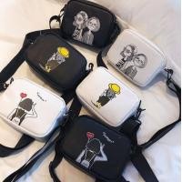 ราคา กระเป๋าสะพายข้างลายการ์ตูนกระเป๋าสะพายข้างเป๋าหนังPUกระเป๋าผ้าPU (10326038518)