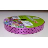 ราคา ริบบิ้นลายจุด ตราTW เบอร์2 ยาว50หลา ริบบิ้นพับเหรียญโปรยทาน (19669144376)