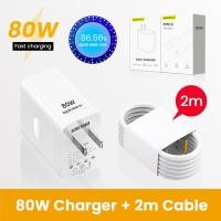 ราคา BKWHALE 80W เครื่องชาร์จ Super VOOC ชาร์จเร็ว Charger USB 7A Type C สายชาร์จ For OPPO RENO 7 8 9 10 Pro Find X3 X5 X6 K10 Q5 A1 Pro (20821204523)