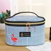 ราคา กระเป๋าเครื่องสำอาง cosmetic bag กระเป๋าใส่สำอาง แบบหิ้ว ลายสก็อต กระเป๋าเดินทาง ใส่ของ ใส่แปรงแต่งหน้า กระเป๋าเครื่องสำอาค์ พกพากันน้ำได้ (1710166687)