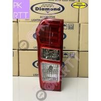 ราคา ไฟท้าย D MAX ALL NEW ดีแมก ออนิว 2012 2019 LED เสื้อไฟท้าย โคมไฟท้าย เบ้าเทา อีซูซุ Isuzu Dmax D max ตราเพชร ไดมอนด์ (20620542567)