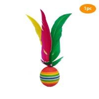 ราคา langyouzi9 ลูกขนไก่ขนนกสีสันสดใสสำหรับใช้ในฟิตเนสเพื่อความบันเทิงในฟิตเนสในจีน Jianzi (19534402788)