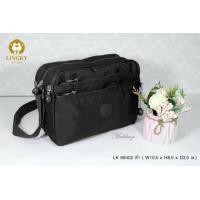 ราคา LINGKY 100 แท้ รุ่น LK 69402 กระเป๋าสะพายข้าง กระเป๋าสะพายพาดลำตัว จุของได้เยอะ หลายช่องซิป พร้อมสีสันให้เลือกมากมาย (13336260250)