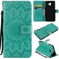 ราคา LYZCASE ซัมซุงกาแล็คซี่ J6 J6 PLUS Caseกระเป๋าเงินแบบกลับด้านได้สำหรับซัมซุงกาแล็คซี่ J6 J6 Plus J6 Prime 2018 6 0 KT Sun Flower (528030167)