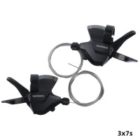 ราคา SHIMANO Altus M315 Shifter 2 3 7 8 SpeedTrigger Set Rapidfire Plus W Shifter CableอัปเดตจากM310 (4968032134)