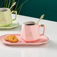 ราคา พร้อมส่งในไทย ชุดแก้ว แก้วเซรามิก แก้วกาแฟ แก้วชา ชุดถ้วยกาแฟพร้อมถาดรอง สไตล์ญี่ปุ่น 1เซต ได้3ชิ้น (20717110484)