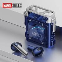 ราคา Marvel BTMV08 TWS Wireless Bluetooth 5 3 Noise Reduction Anker Headphones Rotatable Metal Headset HiFi Stereo Sound Gaming Earphones (19166571834)