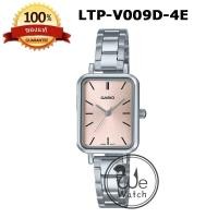 ราคา CASIO ของแท้ รุ่น LTP V009D LTP V009G นาฬิกาผู้หญิง สี่เหลี่ยม พร้อมกล่องและประกัน 1ปี LTPV009 (18993772550)