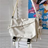 ราคา พร้อมส่ง กระเป๋าสะพายไหล่ ผ้าแคนวาส กระเป๋าสะพายข้าง วินเทจ แฟชั่น ปรับสายได้ ช่องเก็บของเยอะ (20576236814)