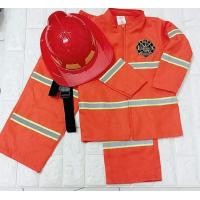 ราคา ชุดนักดับเพลิงเด็ก ชุดอาชีพเด็ก แถมฟรีหมวกนักดับเพลิง ชุดนักดับเพลิงตัวน้อย พร้อมส่ง ราคาโรงงาน (17370624012)