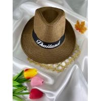 ราคา Mymeow 999 หมวกทรงปานามา รุ่นB009 หมวกสานทรงปานามาคาดดำ สกรีนThailand หมวกกันแดด หมวกผู้ชาย หมวกไปเที่ยวทะเล หมวกแฟชั่น (10059551836)