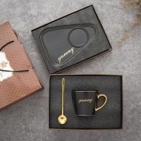 ราคา MODEMFASHION ชุดถ้วยกาแฟ ถ้วยกาแฟ แก้วกาแฟ ชุดแก้วกาแฟ แก้วเซรามิค แก้วน้ำ ชุดถ้วยน้ำชา สไตล์อังกฤษ พร้อมกล่องของขวัญ (18079660764)