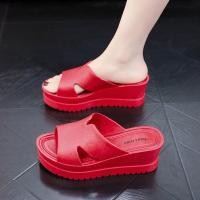 ราคา Vogue Bible รองเท้า ผู้หญิง รองเท้า แตะ หญิง รองเท้าผู้หญิงฤดูร้อนแฟชั่นกันน้ำกลางแจ้งบ้าน Wedges รองเท้าแตะรองเท้าแตะสำหรับผู้หญิง รองเท้า ส้นตึก 2023 ใหม่ B26G0A2 34Z230825 (20163434108)