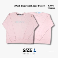ราคา VERVE DKNY Sweatshirt Pink เสื้อสเวตเตอร์ ของแท้ จาก Ross Stores สหรัฐอเมริกา ของค้างสต๊อค (20476879973)