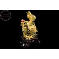 ราคา มังกรมงคล ขนาด12นิ้ว สำหรับเสริมฮวงจุ้ย ช่วยเสริมโชคลาภ ของมงคลในบ้าน เสริมฮวงจุ้ย มงคลร่ำรวย (1319536045)