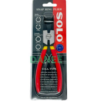 ราคา คีมหุบ ถ่างแหวน SOLO 7นิ้ว ปากตรง ปากงอ คีมถ่างแหวน คีมหุบแหวนปากตรง คีมถ่างตรง ถ่างงอ หนีบตรง หนีบงอ คีม (7157396701)