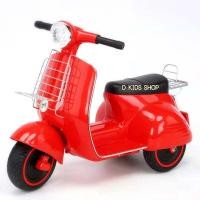 ราคา D Kids รถแบตเตอรี่เด็ก รถเด็กนั่ง ทรงเวสป้า รถเวสป้าเด็ก น่ารักมาก No 007 (15472844376)