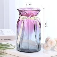 ราคา แจกันแก้วใสนอร์ดิกสร้างสรรค์เรียบง่ายน้ำกุหลาบลิลลี่แจกันดอกไม้ตกแต่งห้องนั่งเล่นจัดดอกไม้ (21334246791)