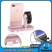 ราคา ชาร์จแท่นวางโทรศัพท์ท่าสถานีที่ชาร์จสำหรับ iPhone Apple Watch Series 4 3 2 1 (20234840151)