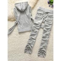 ราคา Juicy Tracksuit Juicy Velvet Zipper Sweatshirt Velou 2022 Women Hood Letter Diamonds Two Piece Set Jogging Crop Top Pants Suits (17737866054)