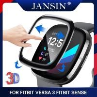 ราคา ป้องกันหน้าจอ Fitbit Versa 3 Fitbit Sense ฟิล์มกันรอย แบบโค้ง 3 มิติ ฟิล์มติดนาฬิกา Fitbit Versa 3 ฟิล์ม Not Glass (4488272788)