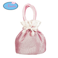 ราคา Nantita นันทิตา กระเป๋าผ้านันทิตา กระเป๋าถือผ้าอัดพลีท BP152 กระเป๋าผ้าลดราคา (1289322696)