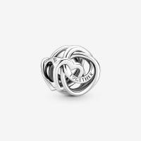 ราคา Hot 925 sterling silver Family Always Encircled Heart Charm fit Snake chain women fashion DIY jewelry mothers day gift for mom (13970477497)