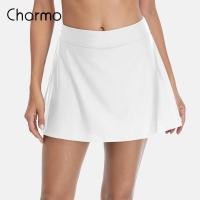 ราคา Charmo กางเกงว่ายน้ำชุดว่ายน้ำสีเดียวกางเกงว่ายน้ำสำหรับผู้หญิงกางเกงว่ายน้ำก้นถังกินี่บิกินี่ส่วนล่างกระโปรงว่ายน้ำสร้างขาสั้น (17289430324)