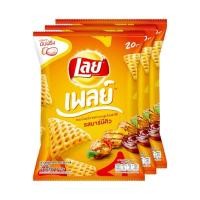 ราคา เลย์เพลย์ทรีดี มันฝรั่งทอดกรอบ รสบาร์บีคิว 58 กรัม X 3 ซอง รหัสสินค้า LAZ 52 999FS (13751564740)