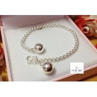 ราคา สร้อยข้อมือเงินแท้92 5 ข้อมือสำหรับเด็ก ลายห่วงคู่ มีกระดิ่งหัวท้าย หนา 2 0 มิล ยาว 4 0 5 0 นิ้ว (13503495457)