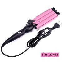 ราคา Professional Hair ครีมบำรุงผมเซรามิคสาม Barrel ผม Curler Irons Hair Wave Waver เครื่องมือจัดแต่งทรงผม Hair Styler Wand (21171206661)