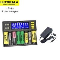 ราคา LiitoKala Lii 600 Lii S8 Lii 500 Lii PD4 Lii 500S 3 7V 18650 18350 18500 21700 14500 26650 1 2V AA NiMH Lithium แบตเตอรี่ Charger (21170619834)