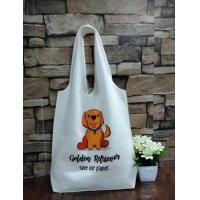 ราคา ถุงย่ามผ้า พร้อมสกรีนลายสุดน่ารัก Golden Retriever (20709317366)