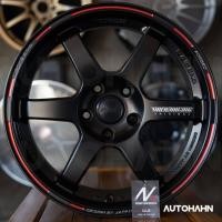 ราคา ล้อ NK performance ขอบ 17 นิ้ว รีดเบา Flow Forming ลาย TE37 SAGA สี ดำด้าน TTA (17350864125)