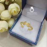 ราคา แหวนเพชรcz รุ่นฟรีไซส์ 0415 แหวนทองเคลือบแก้ว หนัก 1 สลึง แหวนทองเคลือบแก้ว ทองสวย แหวนทอง แหวนทองชุบ แหวนทองสวย แหวนห (15737104817)
