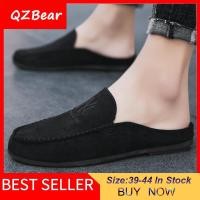 ราคา QZBear รองเท้าเปิดส้นKorean สำหรับผู้ชายรองเท้าแตะส้นเตี้ยรองเท้าโลฟเฟอร์รองเท้าลำลองแฟชั่นใหม่ปี2020 (14151719622)