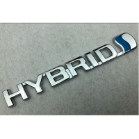 ราคา โลโก้ตัวอักษร ไฮบริด โตโยต้า ติดด้านหลัง รถยนต์ HYBRID Logo Rear Trunk Side Fender Emblem Badge Sticker Decal For Toyota prius chr camry altis yaris (6184726980)