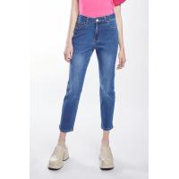 ราคา EP กางเกงยีนส์เอวสูงทรงสกินนี่ ผู้หญิง High Waist Skinny Leg Jeans 04771 (19835140452)