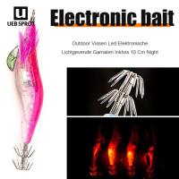 ราคา เหยื่อล่อปลาไฟ LED หมึกกุ้งอิเล็กทรอนิกส์เบ็ดตะขอเหยื่อปลอมเหยื่อ (19959534531)