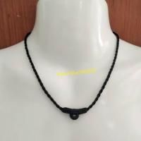 ราคา สร้อยคอเชือกร่มไหมญี่ปุ่นเกลียวขนาด 2 มิล สีดำ ถักงานปลายเชือกเทียน งานแฮนเมดฝีมือปราณีต กรุณากดเลือกขนาดก่อนกดสั่งซื้อนะคะ (16262524238)