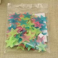 ราคา Free Shipping 50Pcs bag เรืองแสงในดวงดาวมืดสติกเกอร์ติดผนังรูปดาวส่องสว่างสว่างส่องแสงสติกเกอร์ตกแต่งบ้าน (20355813589)