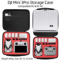 ราคา กระเป๋าเดินทางแบบพกพาสำหรับ DJI Mini 3 PRO Hardshell เคสกันน้ำสำหรับพกพากล่องสำหรับ DJI Mini 3 RC Controller Essories (16709668438)